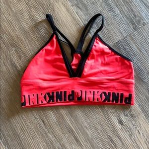 Pink Sports Bra